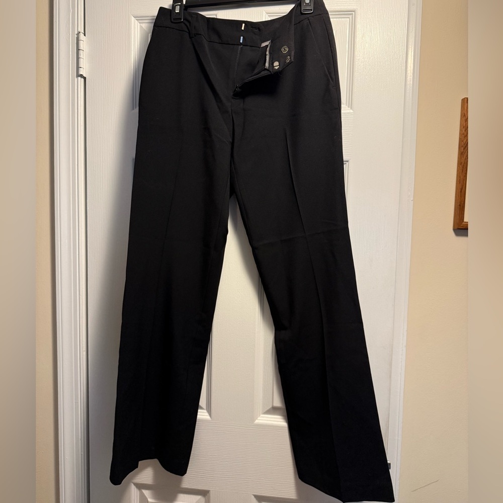 Covington Black Straight-Leg Women's Dress Pants